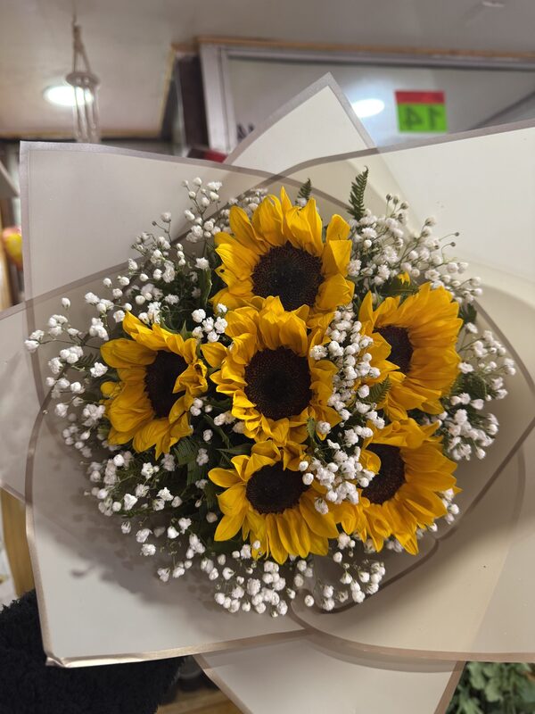 Ramo de girasoles